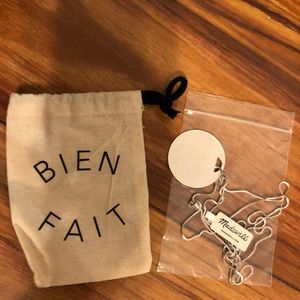 Madewell circle adjustable necklace